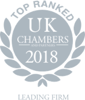 UK Chambers & Partners Leading Firm 2018